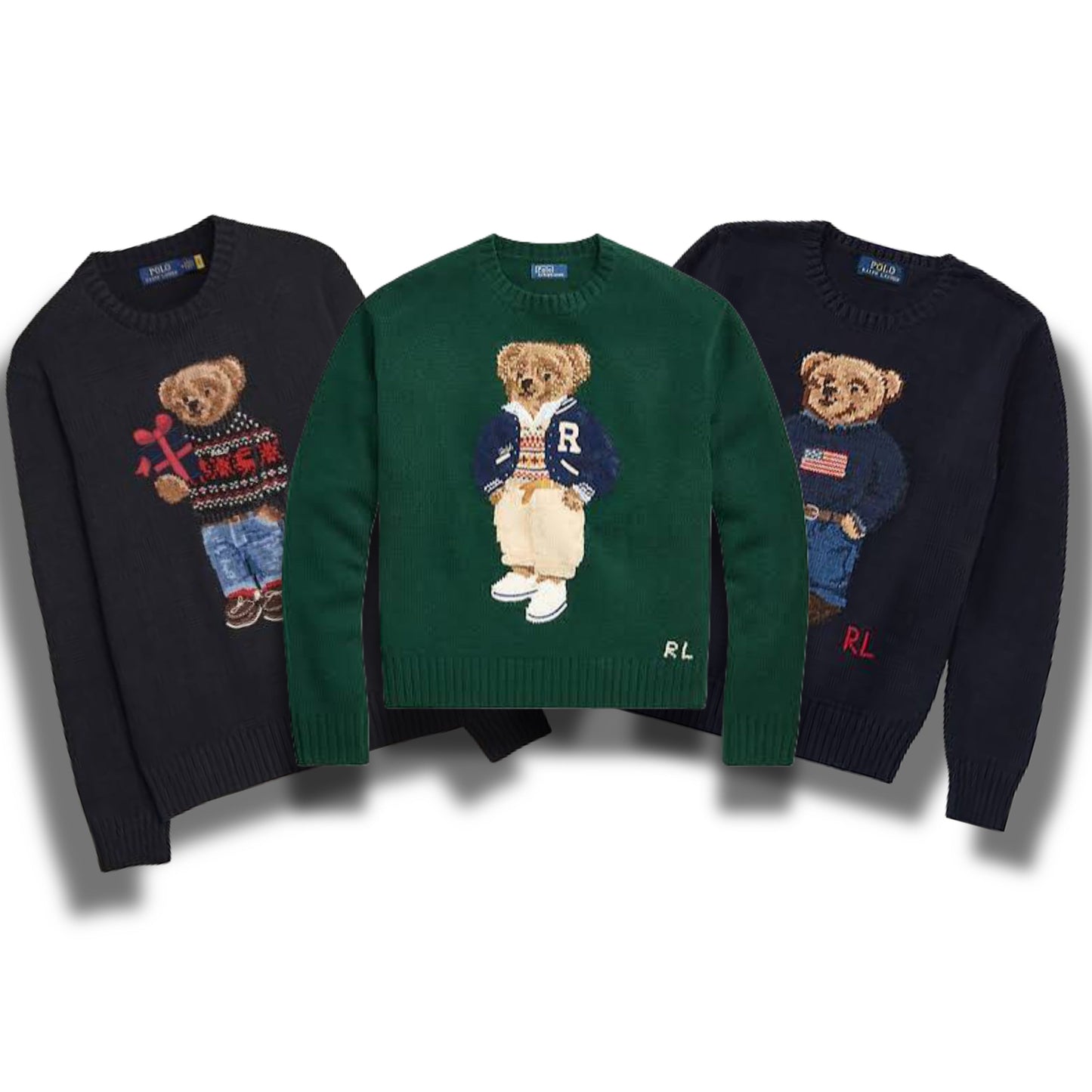 RL Bear Knitted Jumper