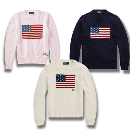 RL USA Flag Jumpers