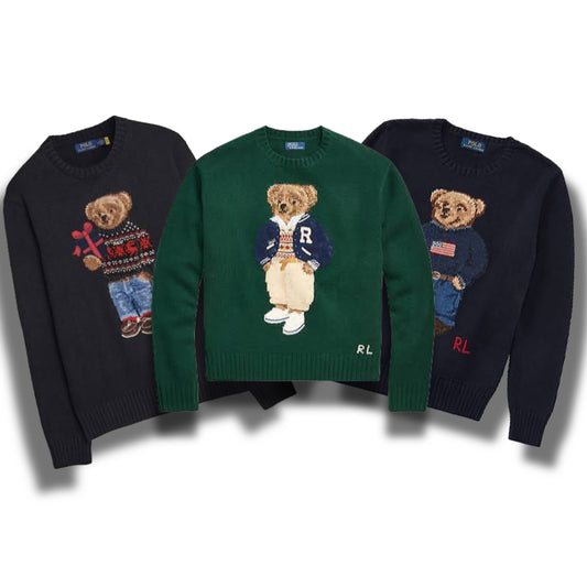 RL Bear Knitted Jumper